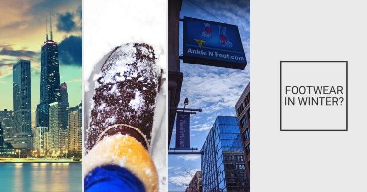 Banner image for post that reads: What’s the Best Type of Shoe for Winter in Chicago?
