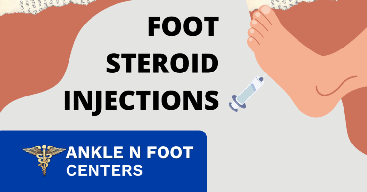 Banner image for post that reads: Foot Steroid Injections: Are They Right For You?