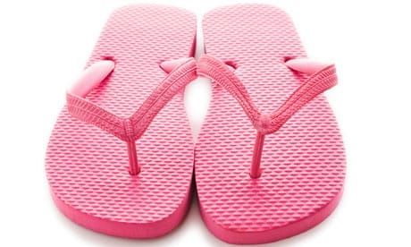 Picture of pink sandals